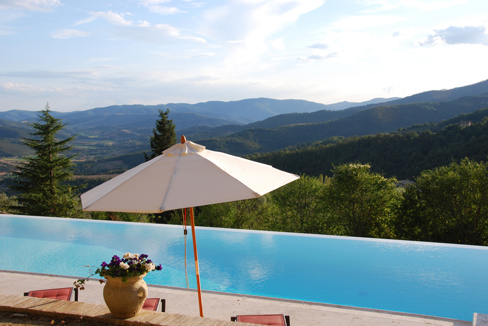View towards valley